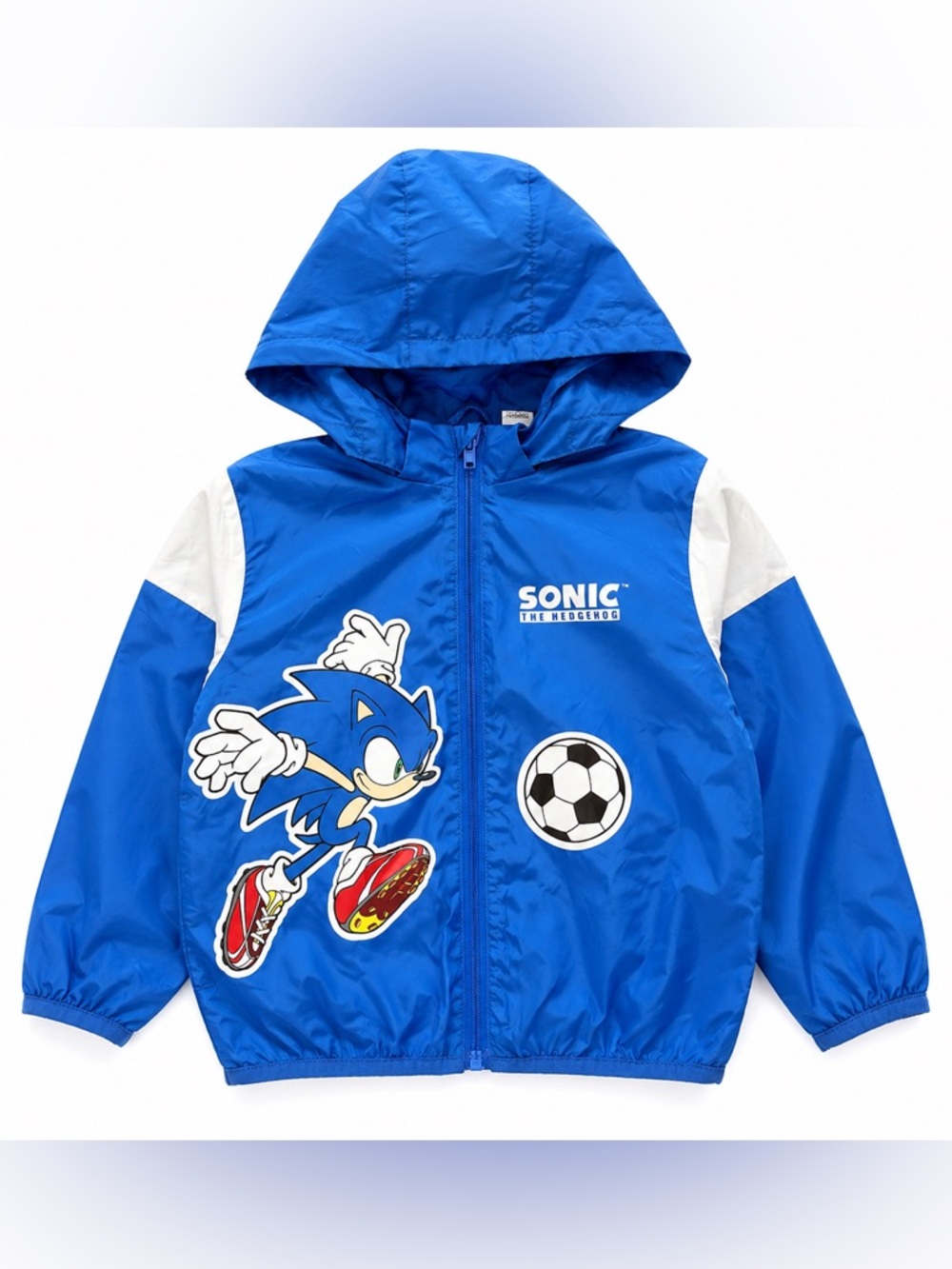 H&M Sonic the Hedgehog Windbreaker Jacket (Size 5–6Y / 110–116 cm)
